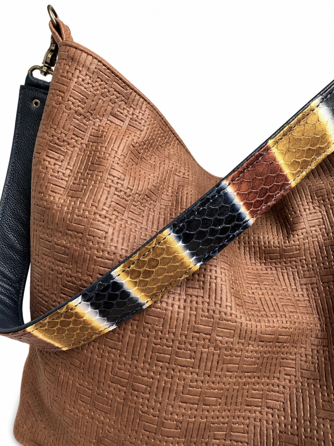 The Rebecca - Brown Basketweave