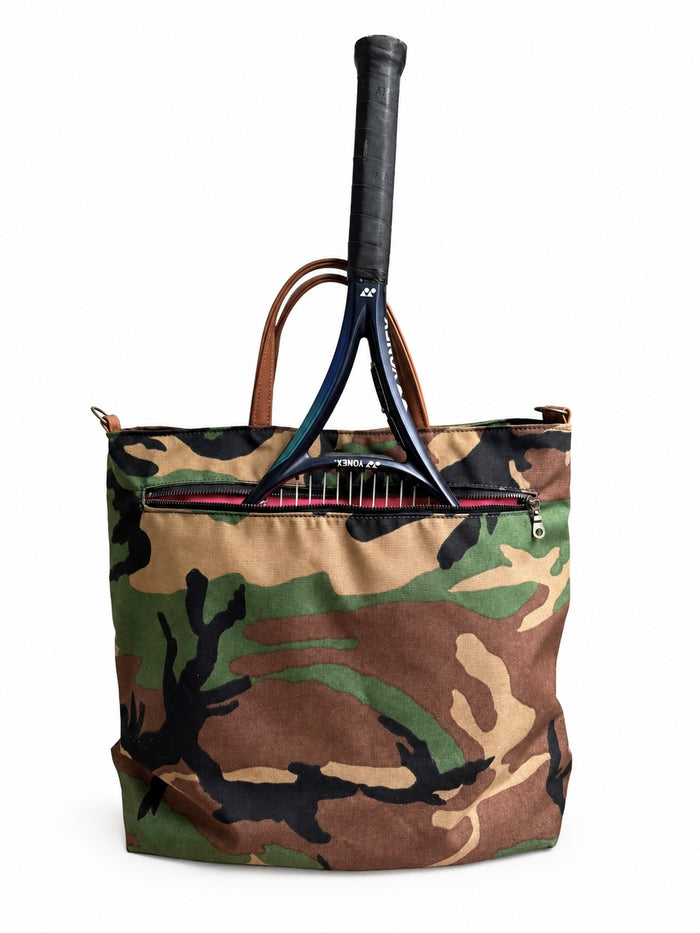The Court Tote - Camo Nylon