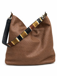 The Rebecca - Brown Basketweave