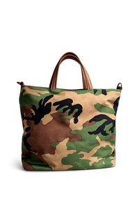 The Court Tote - Camo Nylon