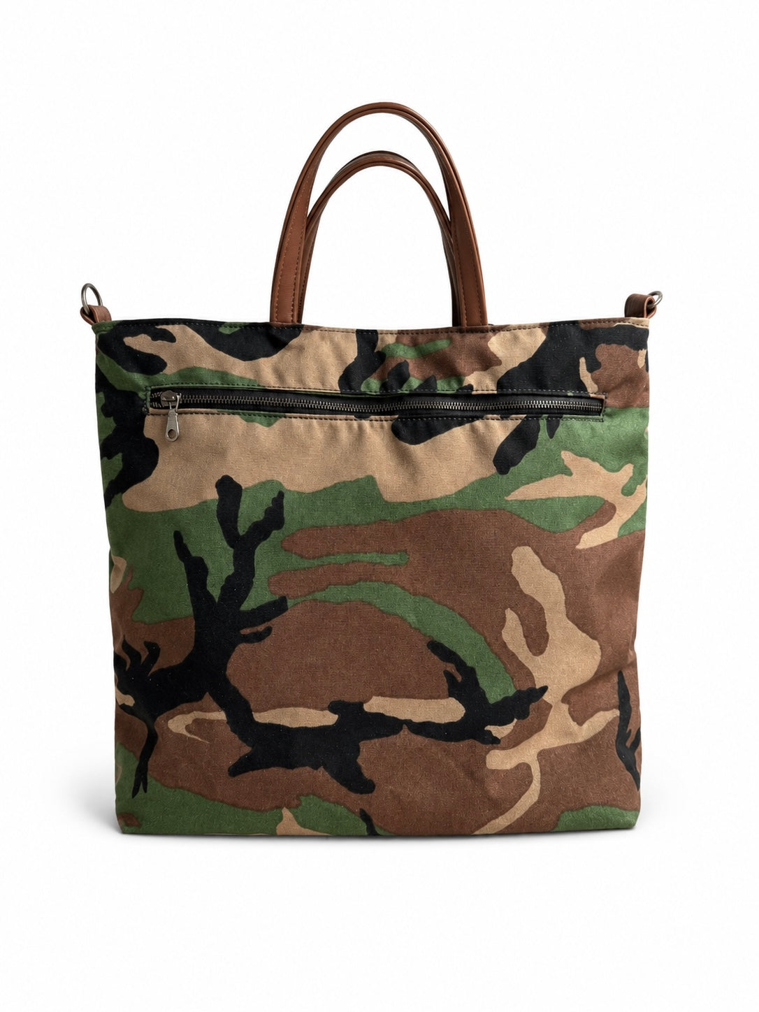 The Court Tote - Camo Nylon