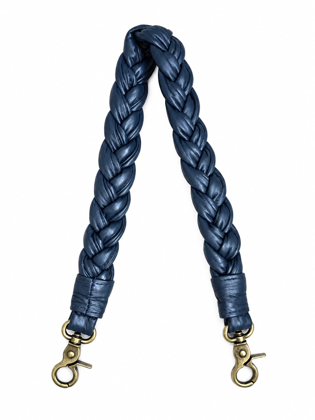 Navy Braided Shoulder Strap