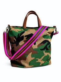 The Court Tote - Camo Nylon