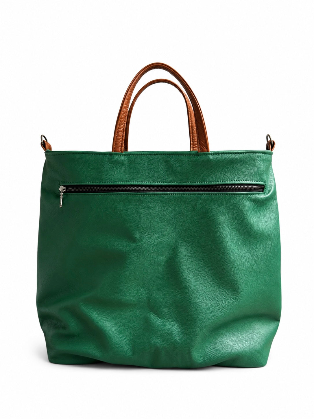 The Court Tote - Kelly Green Leather