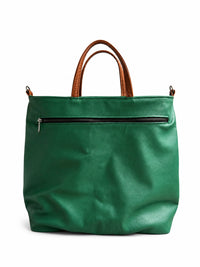 The Court Tote - Kelly Green Leather