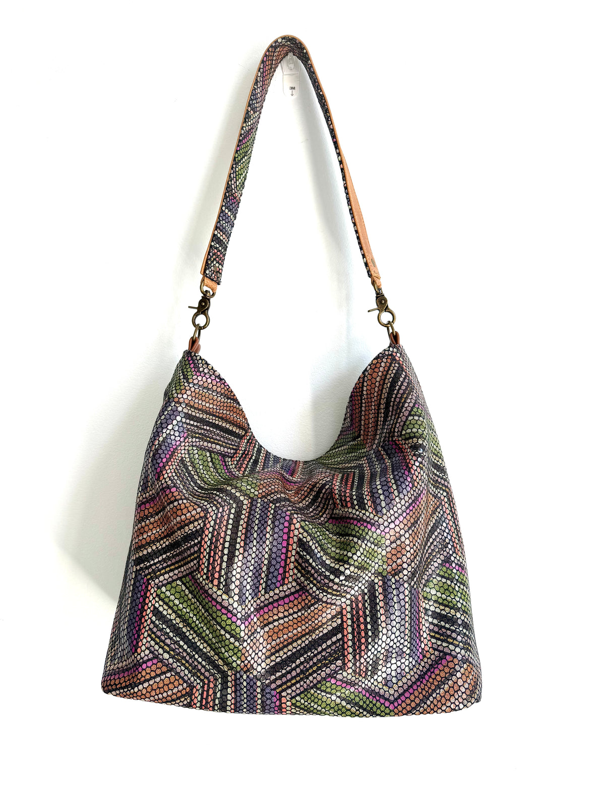 The Rebecca - Bold Geometric Leather