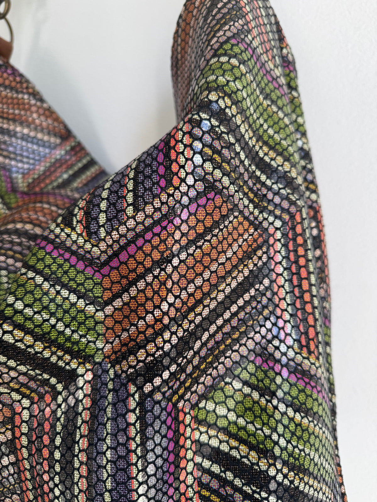 The Rebecca - Bold Geometric Leather