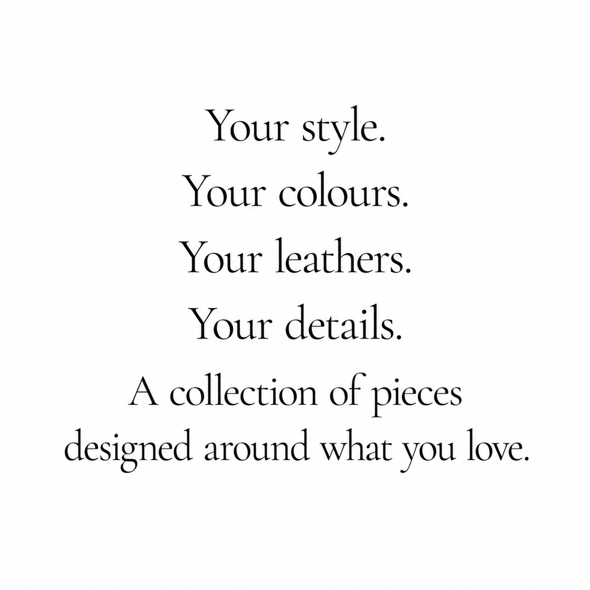 Custom Design Reservation