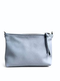 Dusty Blue Leather Pouch
